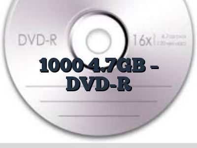 1000 4.7GB - DVD-R
