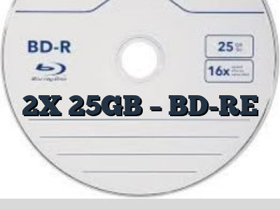 2X 25GB - BD-RE