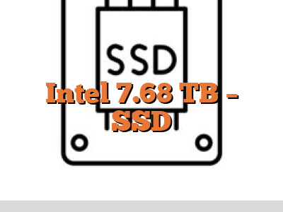 Intel 7.68 TB - SSD