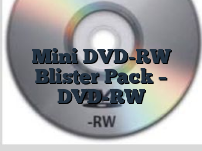 Mini DVD-RW Blister Pack - DVD-RW