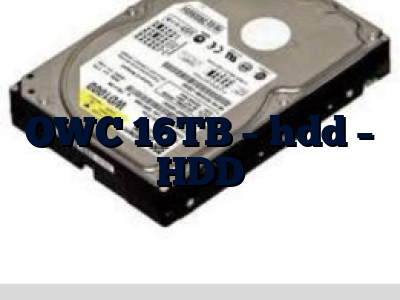 OWC 16TB - hdd - HDD