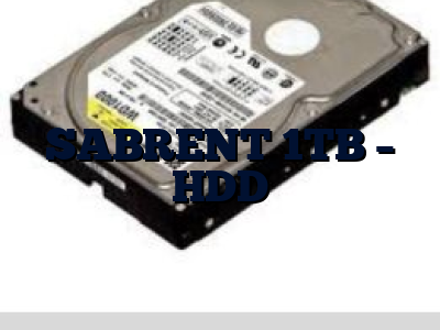 SABRENT 1TB - HDD