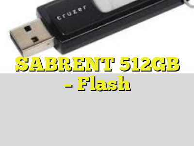 SABRENT 512GB - Flash