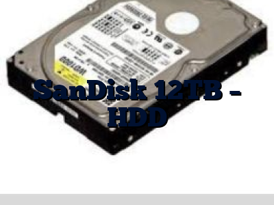 SanDisk 12TB - HDD