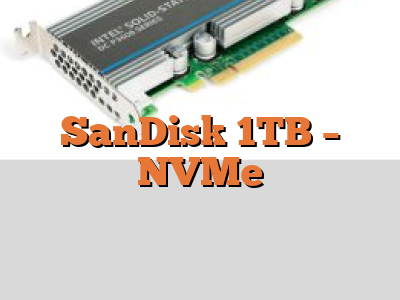 SanDisk 1TB - NVMe