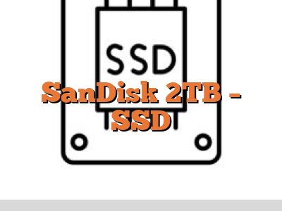 SanDisk 2TB - SSD