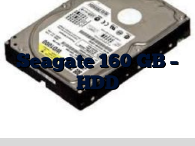 Seagate 160 GB - HDD