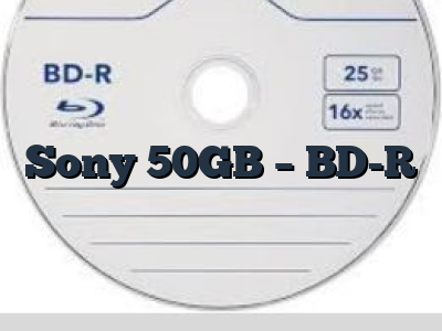 Sony 50GB - BD-R