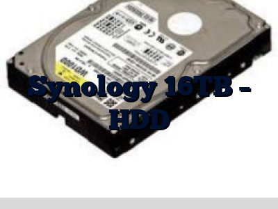 Synology 16TB - HDD