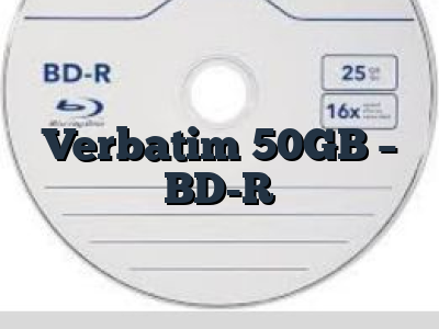 Verbatim 50GB - BD-R