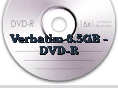 Verbatim 8.5GB - DVD-R