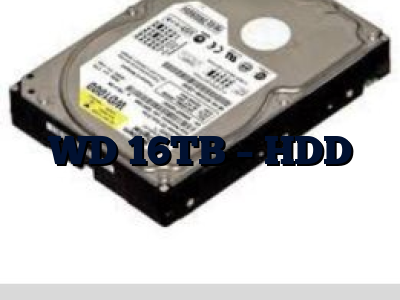 WD 16TB - HDD