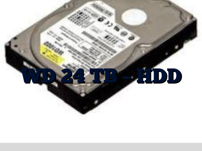 WD 24 TB - HDD