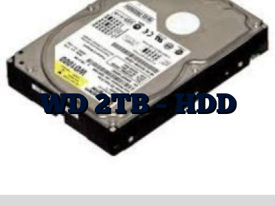 WD 2TB - HDD
