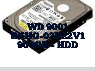 WD 9001 BKHG-02D22V1 900GB - HDD