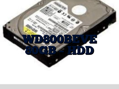 WD800BEVE 80GB - HDD